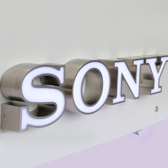 Maintainable Outdoor 3d Letras Stainless Steel Led Letter Light Luminous Led Boutique Sign Customized Illuminated Signs Customized White