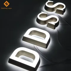 Custom Illuminated Advertising Led Shop Brand Logo Sign 3d Acrylic Lette  customized Illuminated Signs Customized Customized