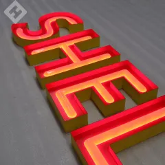 Custom Vintage Style Faux Neon Light Led Store Signage Letters Retail Sign  Illuminated Signs Customized Customized