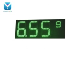 outdoor double side led price signs for gas station 1 - 29 pieces