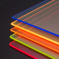 Fluorescent Color-Laser cutting glow fluorescent cast acrylic 3mm sheet fluorescent acrylic sheet 350-2999KG