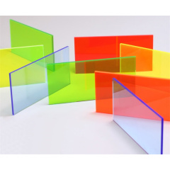Fluorescent Color-XiShun acrylic 3mm thick glow in the dark pmma sheet fluorescent acrylic sheet 350-2999KG
