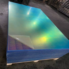 Rainbow-Factory Iridescent Acrylic Sheet Moulding Acrylic Rainbow Acrylic sheet Display House 350-2999KG