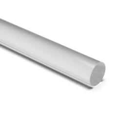 Acrylic Rod Extruded Transparent Cylinder Bar PMMA Customized Sizes Acrylic Triangle Rods 350-2999KG