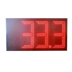 LED price sign using remote control for price adjustment fully waterproof with strong heat dissipation led screen price Original manufacturer  datasheet gas station