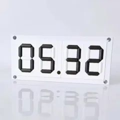 Customizable Digital Timer Display Two Color Transcoding Business Hours Sign 1 - 499 pieces