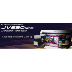 JV330 Series Roll to Roll Eco-Solvent Inkjet Printer