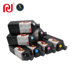 UV-LED ink for rigid or flexible media