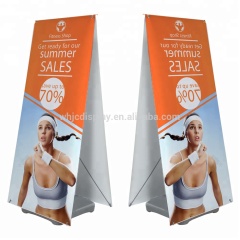 Double Side Outdoor Wind Resistant Water Base Promotion X Banner Stand  60*160cm/80*180cm