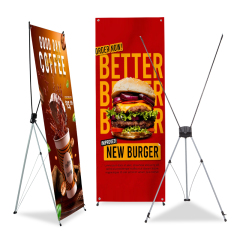 X Frame Banner Stand Waterproof Banner Trade Show Display 60*160cm