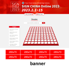 Banner below SIGN CHINA Online Floorplan: USD 800