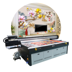 Brand New The 2.5m*1.3m Printer Width 5 Pcs Ricoh Printhead GN5 GN6 I3200 UV Flatbed Printer