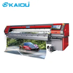New Style Solvent PVC Printing Printer 1.8m 3.2m Eco Solvent Printer Universal Board Inkjet Machine 9000K
