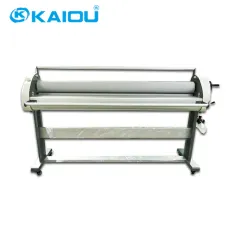 KAIOU Factory price 63 inch 1600mm 160cm 1600 wide large format electric manual roll hot/cold laminator