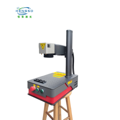 Metal Portable Deep Engraving Equipment Printing New Standard Tabletop Fiber Laser Marking Machine