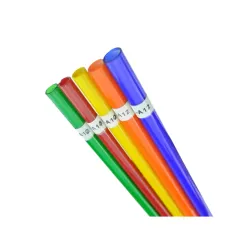 NeonPro brand coloured glass tubing single coated tube neon glass tube 10 - 299 pieces  Blue