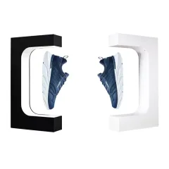 NEW magnetic levitation products rotation magnetic floating pop shoes display rotating display stand