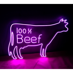 custom colorful indoor led neon light sign for shops