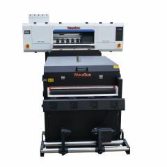 Update New model Worldcolor DTF printer four i3200A1 heads direct to film T shirt printer with longer oven machine W2070-3B  1600w