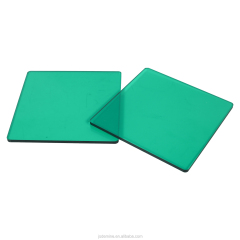 5.0mm Thick translucent green solid polycarbonate sheet plastic partition