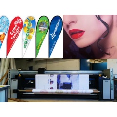 Sublimation Advertising Flags Continuous Inkjet Printer The final price need to negotiate with the seller