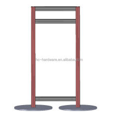 advertising Aluminum Frame Displays Floor Free display stand FOB 
